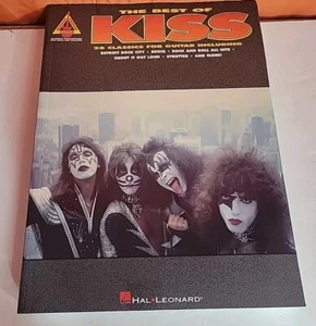 THE BEST OF KISS recorded versions notes & guitar piano sheet music song book - Picture 1 of 2