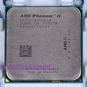 AMD Phenom II X6 1045T (95W) 1055T (95W) 1055T (125W) 1090T(125W) Socket AM3 CPU - Picture 1 of 5
