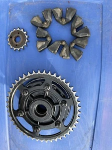99-07 Suzuki Hayabusa GSX1300 gsx 1300 R Busa Front Rear Sprocket gear hub cush - Picture 1 of 7