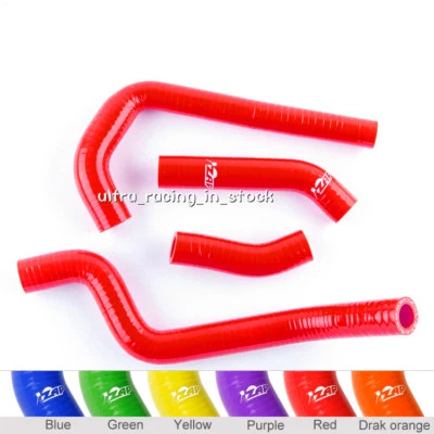 Red for 2008-2012 2009 2010 2011 KTM 450XC 525XC 450 525 Silicone Radiator Hose - Image 1 of 2