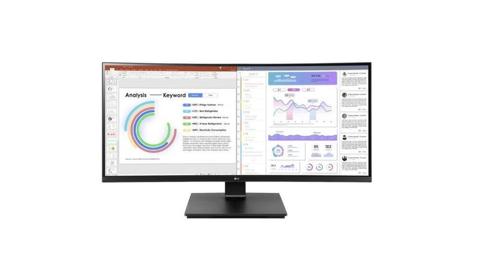 LG 34BA75QE-B Monitor 86,7 cm (34 Zoll) - Bild 1 von 1