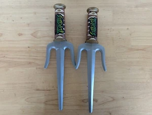 Teenage Mutant Ninja Turtles Raphael Sai Plastic Cosplay 2003 Cartoon Souds  - Picture 1 of 5