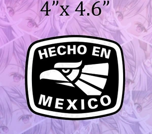 Hecho EN Mexico Made In Mexico Sticker JDM Slap vinyl decal car bumper sticker - Picture 1 of 1