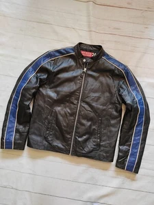 Chaqueta motera de cuero Wilson's M.Julian Café Racer negra para hombre talla mediana - Imagen 1 de 12
