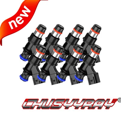 8 PACK  12580681 Fuel Injector For 2007-2010 Chevrolet Silverado 2500 HD 6.0L V8 - Image 1 of 4