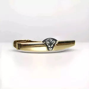 De colección Anson Art Deco Grabado Tono Dorado Barra Corbata Clip Cierre Barra/Clip Dinero #J-52 - Imagen 1 de 8