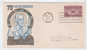 TurtlesTradingPost - American Chemical Society FDC #1002 1951 - Cachet Craft - Foto 1 di 1