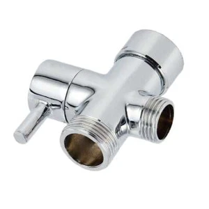 3 Wege Dusche Kopf Umsteller Umstellventil Umschaltventil T-adapter - Picture 1 of 4