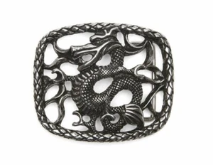 Close Buckle Belt Buckle Dragon Interchangeable Design for 4 cm Buckles - Picture 1 of 3