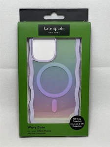 Kate Spade Case for Apple iPhone 16 (6.1")(NOT PRO)- Opal Iridescent! - Picture 1 of 5