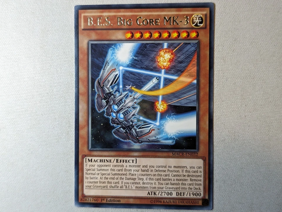 MACR-EN032 - B.E.S. Big Core MK-3 - Rare - Maximum Crisis - VLP - Image 1 of 1