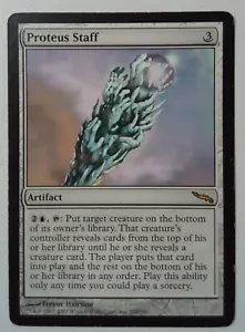 Proteus Staff *Rare* Magic MtG x1 Mirrodin HP - Picture 1 of 2