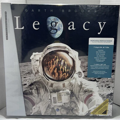 New! Garth Brooks - Legacy - Digitally Remixed/Remastered Numbered Series Sealed - Image 1 of 4