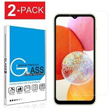 2 Pack Premium Tempered Glass Screen Protector  For Samsung Galaxy A14 5G