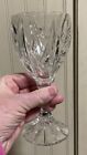 Stuart Crystal Redhouse Cut Leaf Wine Glass Goblet  Set of 2