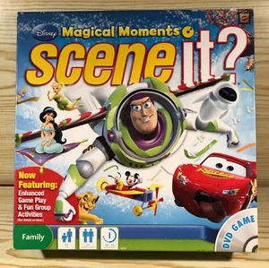 Deluxe Disney Magical Moments Scene It? DVD Board Game - Kid's Family Fun - Good - Picture 1 of 6