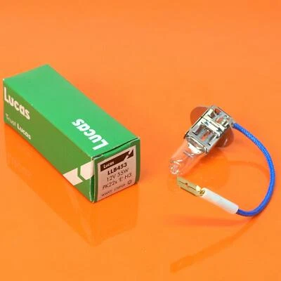 Lucas 12V 55W Watt H3 Halogen Car Headlight Foglight Bulb PK22s 448 - LLB453 - Image 1 of 4