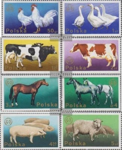 Polen 2378-2385 (kompl.Ausg.) postfrisch 1975 Vereinigung für Tierzucht - Bild 1 von 1