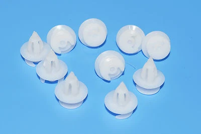 10 x Seat Leon Kunststoff weiß Türverkleidung Verkleidung Klemme Foto 1 de 4