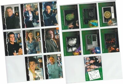 CSI Series 1 - 15 Chase Card Set - 8 Stars & 6 DNA Fingerprint Gold Foil, SS1 - Image 1 of 4