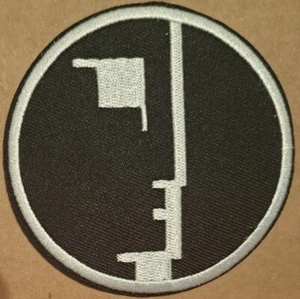 Bauhaus embroidered Iron on patch - Picture 1 of 1
