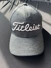 Titleist Tour Elite Hat Prov1 Fj Flex Fit M/L Charcoal Gray Embroidered Logo
