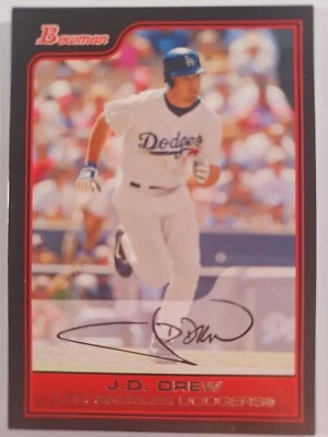 2006 Bowman Baseball #119 J.D. Drew - Image 1 of 3