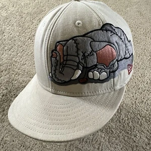 Animal Cannibal Hat Cap Mens 7 3/8 Beige New Era Tasty Collection 59Fifty - Picture 1 of 11