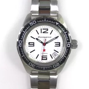Vostok Komandirskie 020716 Uhr mechanische Automatik USA VERKÄUFER - Bild 1 von 7