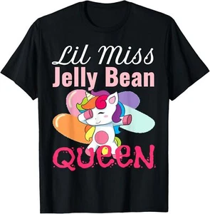 Easter Shirt for Girls Youth Kids Jelly Bean Funny Gift T-Shirt Hoodie - Picture 1 of 12