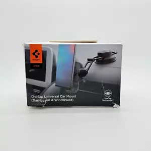 Spigen OneTap UTS35 Universal Car Phone Holder Dashboard/Windscreen - Picture 1 of 7