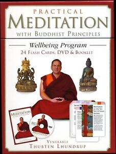 Practical Meditation with Buddhist Principles Wellbeing Program Like New Sealed