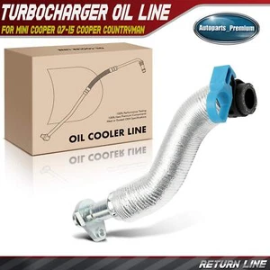 Turbocharger Oil Return Line for Mini Cooper 2007-2015 Cooper Countryman Paceman - Picture 1 of 8