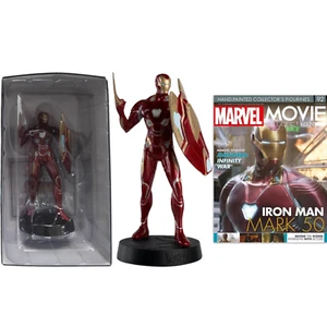 Super Héros des Films Marvel Iron Man Mark L 92 Figurine Eaglemoss Statues BD TV - Picture 1 of 24