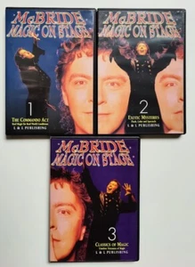 Jeff McBride - Magic on Stage - 3 DVD Complete Series - Performance & Teaching - Imagen 1 de 4