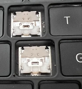 Dell XPS 13 7390 | 9310 | 2-in-1 LAPTOP KEYBOARD SINGLE REPLACEMENT KEYCAPS KEYS - Afbeelding 1 van 2