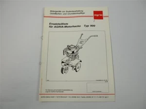 Agria 900 Motorhacke Ersatzteilliste Ersatzteilkatalog 1994 - Bild 1 von 1