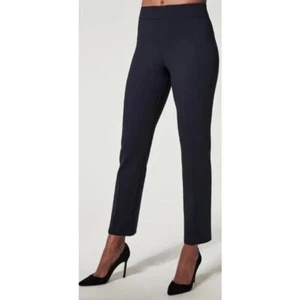 Spanx The Perfect Pant Slim Straight Classic Navy Blue Size XL NWT - Picture 1 of 6