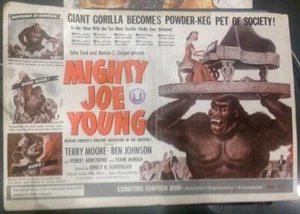 Mighty Joe Young Willis O'Brien Ray Harryhausen Stop Motion Animation RKO PB - Picture 1 of 1