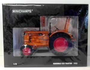 Minichamps 1/18 Scale 109 153072 - 1953 Hanomag R28 Traktor - Orange - Picture 1 of 3