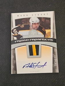 2006-07 FLEER HOT PROSPECTS MARK STUART #ed 302/599 ROOKIE PRIZED AUTO PATCH - Picture 1 of 2