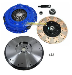 FX TWIN-FRICTION CLUTCH KIT+MID-WEIGHT FLYWHEEL for 99-04 MUSTANG GT 4.6L 8 BOLT - Picture 1 of 9