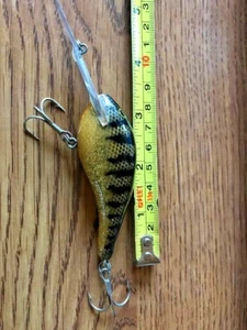 Vintage Strike King Holz Deep Diver Köder - Bild 1 von 4