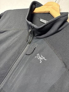 Giacca UOMO XXL Arcteryx escursionismo manica lunga zip leggera nera - Foto 1 di 6