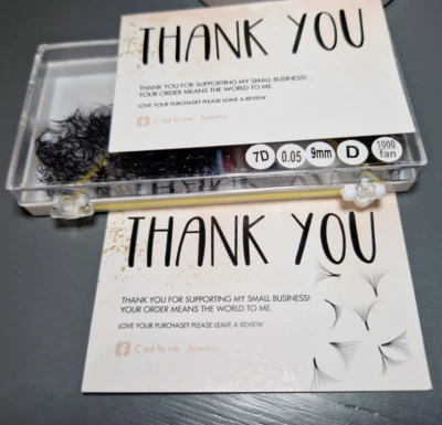 Russian Volume Eyelash Extensions D7 0.05 10 MM 1000PC — 第 1/2 张图片