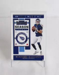2019 Panini Contenders 27 Marcus Mariota Tennessee Titans Football Card - Picture 1 of 2