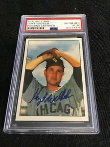 TCMA HOYT WILHELM HOF SIGNED PSA/DNA AUTO - Bild 1 von 3