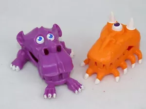 The Real Ghostbusters MINI TRAPS Vtg Snap Ghost Figures Set 1986 Kenner - Picture 1 of 8