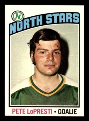 1976 Topps Hockey #184 Pete Lopresti NM *d3 - Image 1 of 2