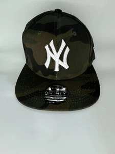 Ney York Camo Camoflauge Hat Cap Snap Back - Picture 1 of 3